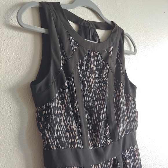 Banana Republic Factory Petite Black Sleeveless Mini Cocktail Dress Size 4P - Picture 5 of 15